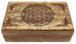 Bild von Blume des Lebens Holzbox