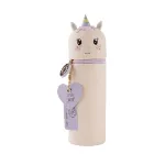 Bild von Silikon Federmäppchen Love Animals 12 Stk assortiert, Schimmel, Einhorn, Kuh, Af