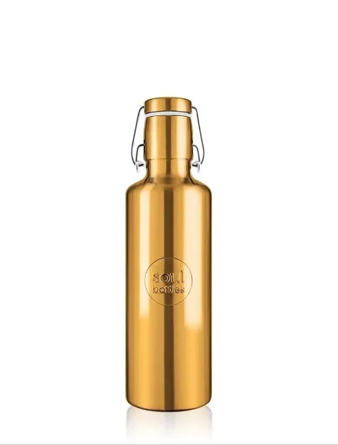 Bild von soulbottle steel light gold 0,75 l