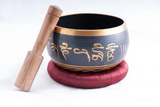 Bild von Klangschale OM, schwarz