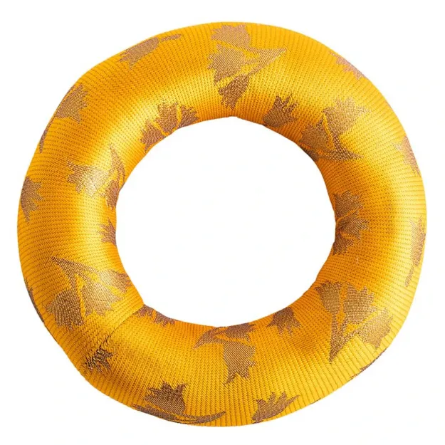 Bild von Klangschalenkissen 16 cm, gelb
