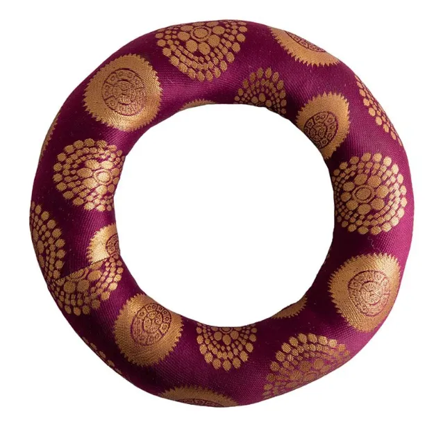 Bild von Klangschalenkissen 26 cm, lila