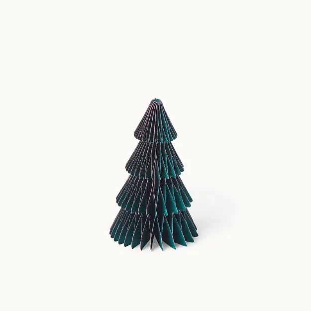 Bild von Weihnachtsbaum aus Papier Christmas Green 15cm  - by vivi.