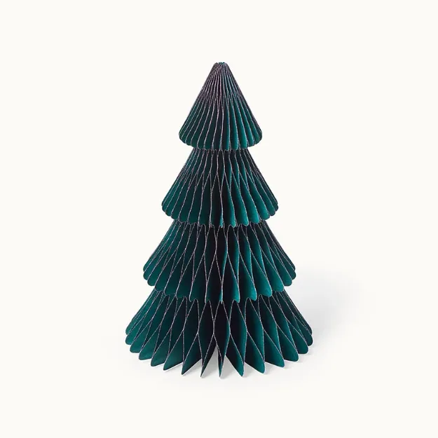 Bild von Weihnachtsbaum aus Papier Christmas Green 35 cm  - by vivi.