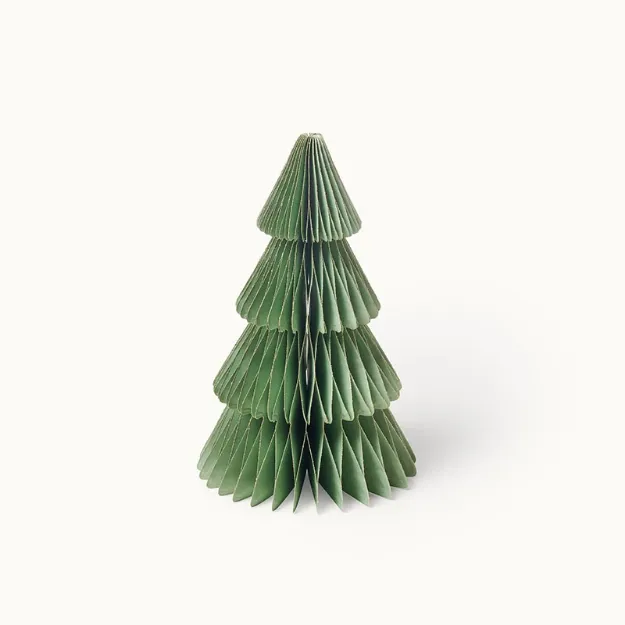 Bild von Weihnachtsbaum aus Papier Light Green 25 cm  - by vivi.