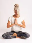 Bild von Yoga Leggins Maui tiefblau-natur von The Spirit of Om