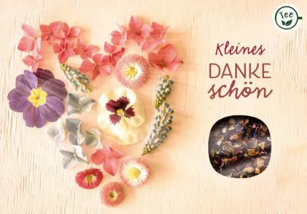 Bild von Teekarte - Kleines Dankeschön