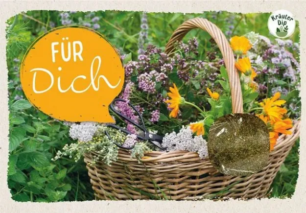 Bild von Kräuter-Dip-Karte - Für dich