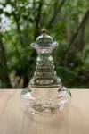 Bild von Karaffe Alladin 1,3l Gold - Lebensbaum - Goldknauf - mundgeblasen
