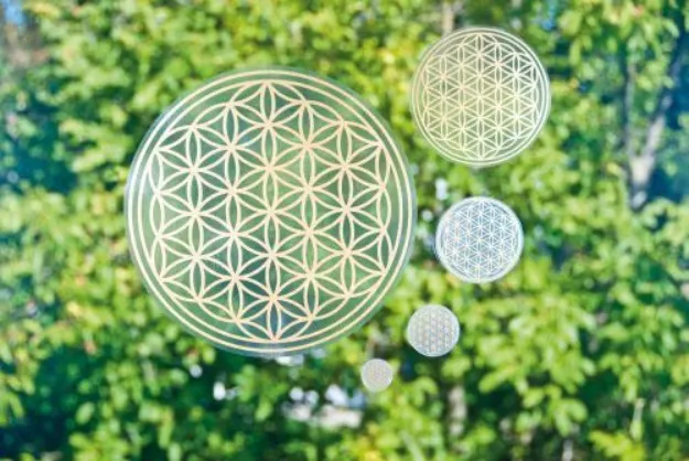 Bild von Blume des Lebens - Aufkleber 13,5 cm