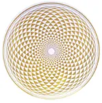 Bild von Sahasrara (Kronen-Chakra) - Aufkleber 18 cm