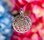 Bild von Chakra Mandala Anhänger