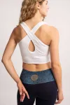 Bild von Yoga Leggings Capri Madhya Madhu tiefblau von The Spirit of Om