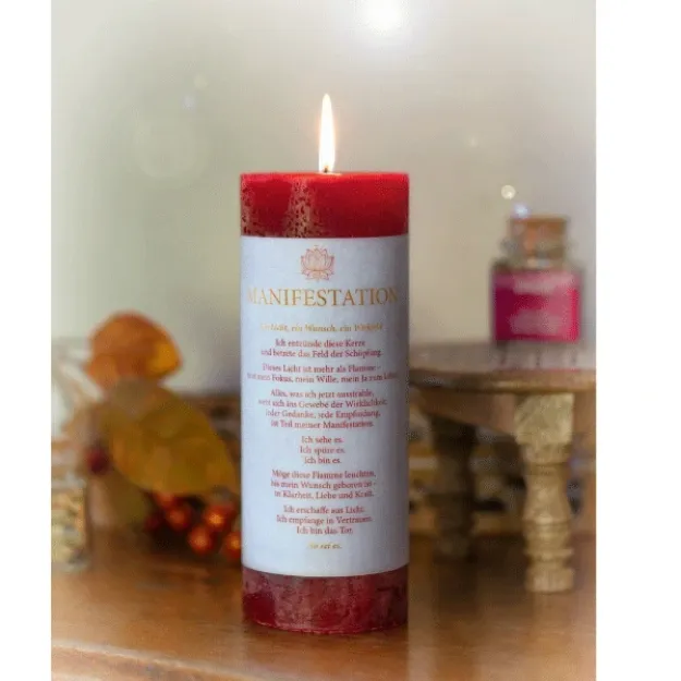 Bild von Ritualkerze Kraft der Manifestation