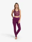 Bild von Yoga Leggings Basic Satya in viola von The Spirit of Om