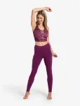 Bild von Yoga Leggings Basic Satya in viola von The Spirit of Om