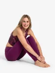 Bild von Yoga Leggings Basic Satya in viola von The Spirit of Om