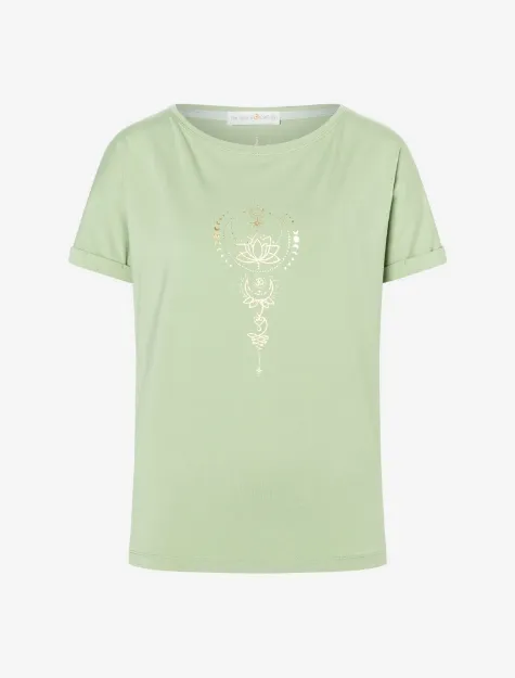 Bild von Shirt Eka Padma in matcha von The Spirit of OM
