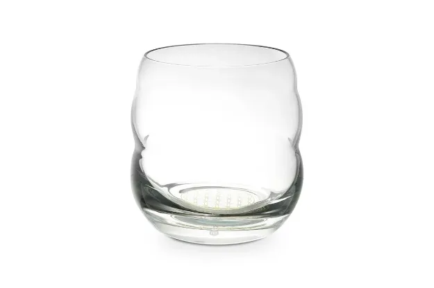 Bild von Trinkglas Mythos Gold - Blume des Lebens 0,25l - bleifreies Glas