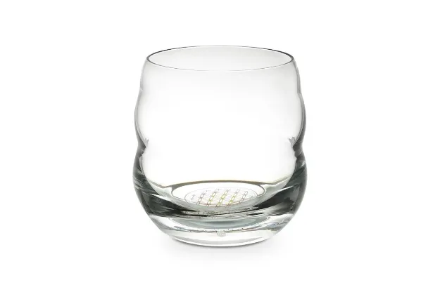 Bild von Trinkglas Mythos Happy - Blume des Lebens 0,25l - bleifreies Glas