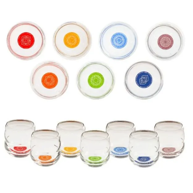 Bild von Trinkglas Mythos Chakra Gläser Set 0,25l - bleifreies Glas