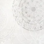 Bild von Bio-Baumwoll Gardine Rami mit Rosenquarz 145 x 145 cm von The Spirit of OM