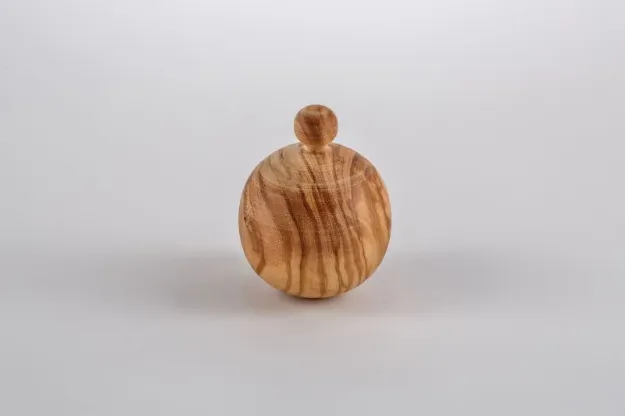 Bild von Karaffe Beauty 5l Gold - Blume des Lebens - mundgeblasen