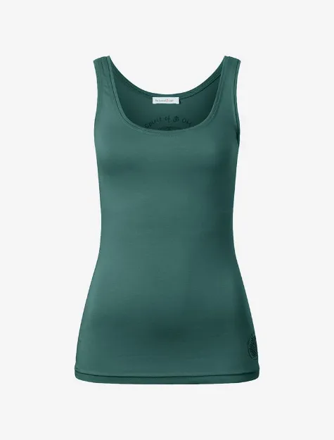Bild von Tanktop Satti smaragd von The Spirit of OM