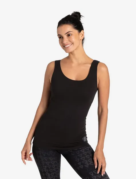 Bild von Tanktop Satti schwarz von The Spirit of OM