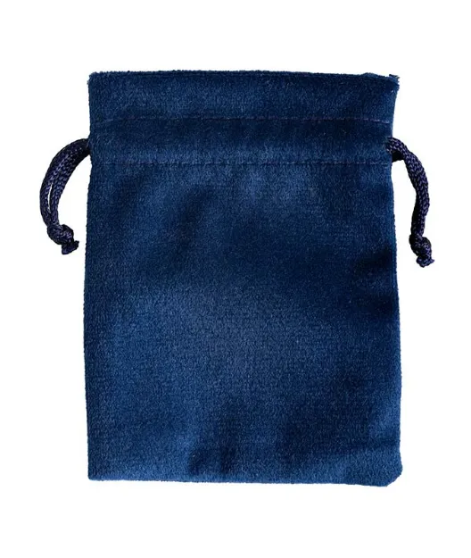 Bild von Samtbeutel nachtblau