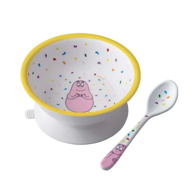 Bild von schale mit saugboden und löffel barbapapa, VE-3