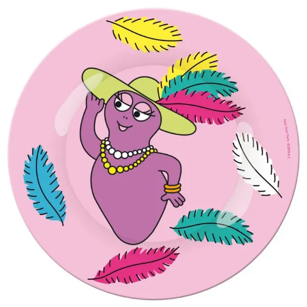 Bild von dessertteller barbabella rosa, VE-6