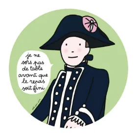 Zeige Details für dessertteller prinz je ne sors pas de table..., VE-6 Bild von dessertteller prinz je ne sors pas de table..., VE-6