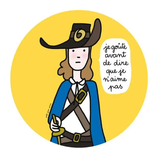 Bild von dessertteller prinz je goûte avant de dire ..., VE-6