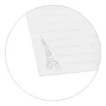 Bild von grosses heft mit lasche paris, VE-6