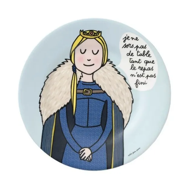 Bild von dessertteller prinzessin je ne sors pas de table..., VE-6
