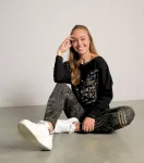 Bild von Oversize Shirt Motivation in schwarz von The Spirit of OM