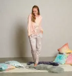 Bild von Pyjama-Oberteil in apricot/sahara von The Spirit of OM