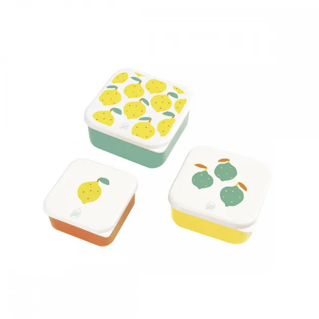 Bild von 3 lunch boxes les citrons, VE-4
