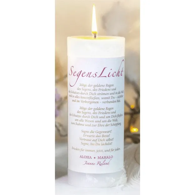 Bild von Ritualkerze SegensLicht, weiss