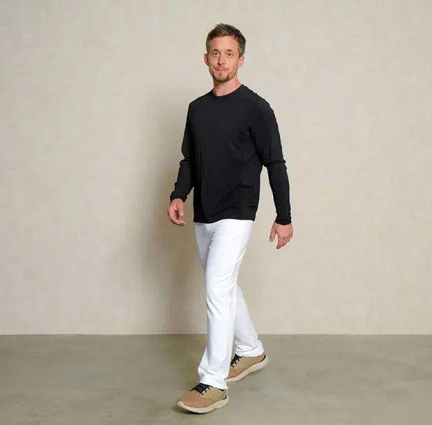 Bild von Longsleeve Bambus in schwarz von The Spirit of OM