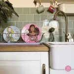 Bild von dessertteller prinzessin je ne coupe pas la parole, VE-6