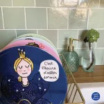 Bild von dessertteller prinzessin ''c'est l'heure d'aller dormir'' ø 20cm, VE-6