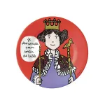 Bild von dessertteller prinz ''je demande pour sortir...'' ø 20cm, VE-6