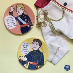 Bild von dessertteller prinz''je ne dis pas berk....'' ø 20cm, VE-6