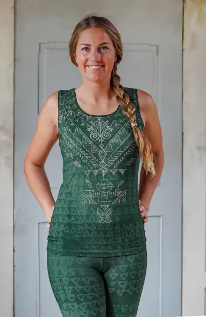 Bild von Yoga-Top Buddhi smaragd von The Spirit of OM