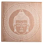 Bild von Energieplatte Buddha aus MDF