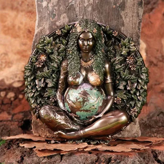 Bild von Wandhänger Gaia - Mutter Erde