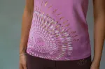 Bild von Yoga-Top - Peace OM Viola von The Spirit of OM