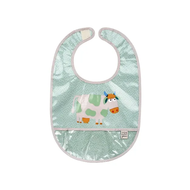 Bild von pflegeleichtes lätzchen grün la ferme, VE-6